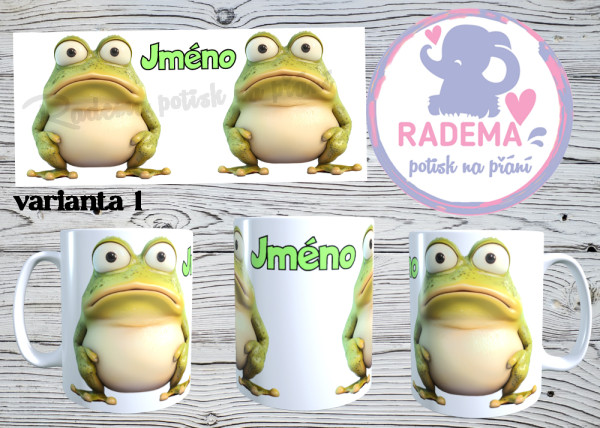 Hrnek Žába na přání