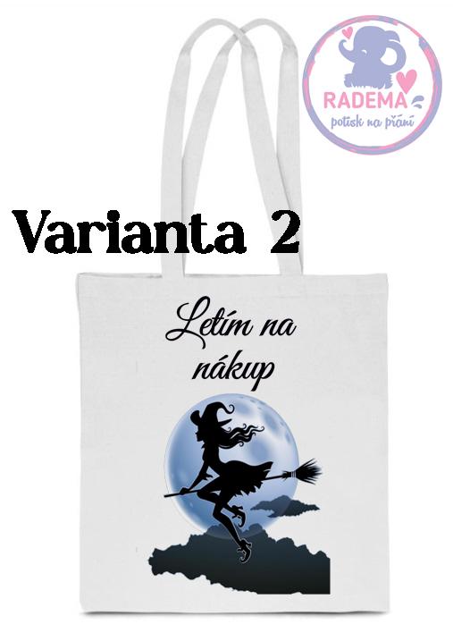Plátěná taška - Nákup IV. - Čarodějnice - více variant 1