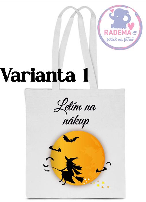 Plátěná taška - Nákup IV. - Čarodějnice - více variant