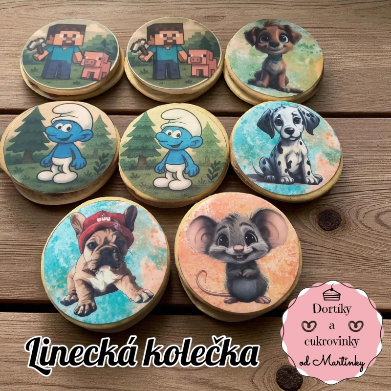Linecká kolečka s potiskem 7