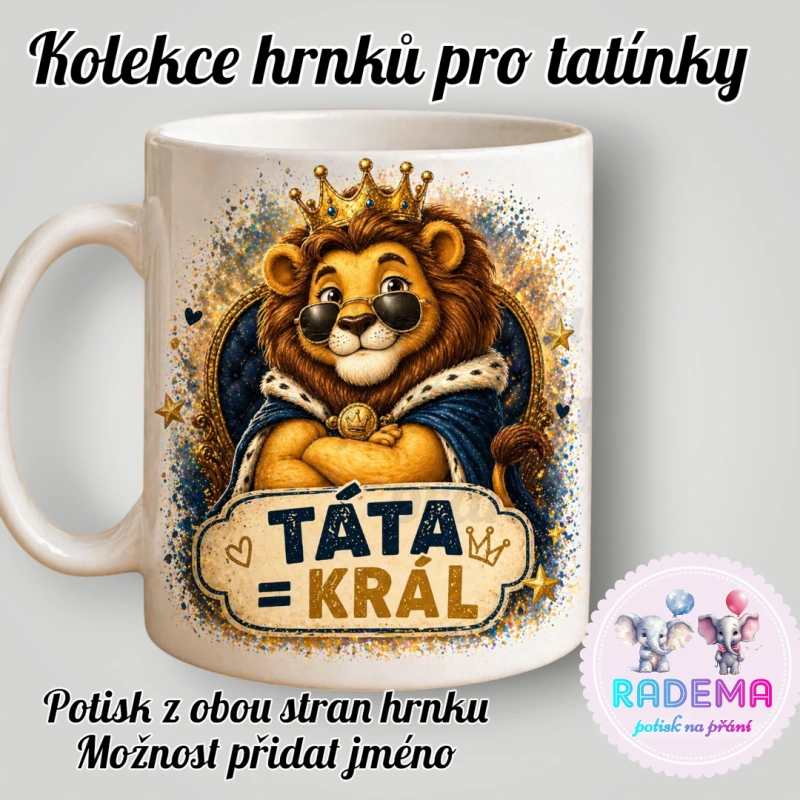 Hrnek Táta = král