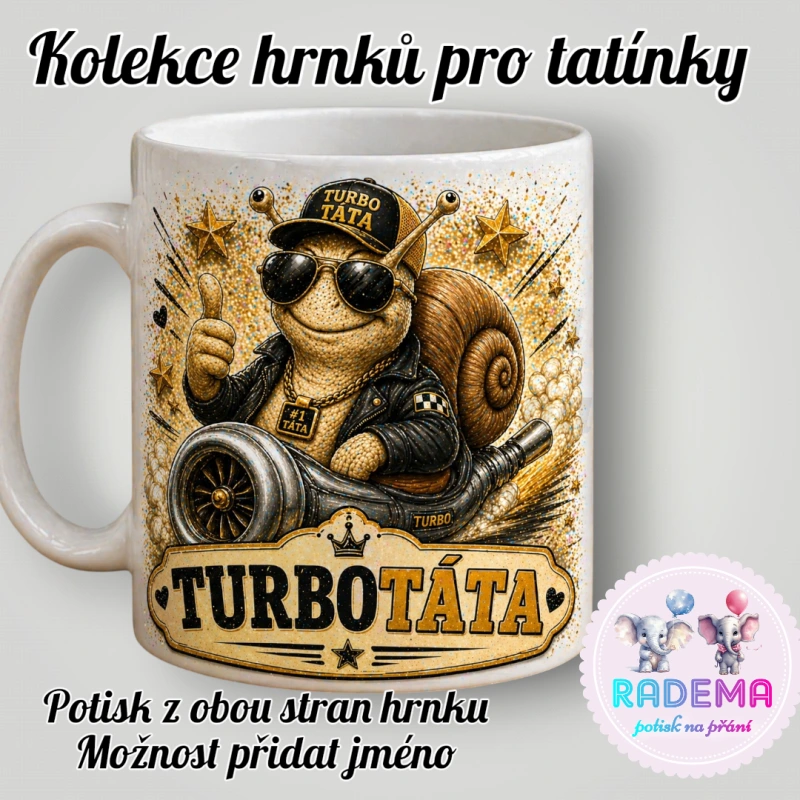 Hrnek Šnek - Turbotáta