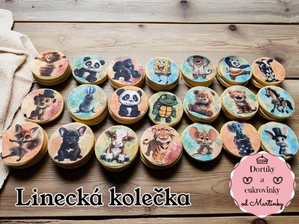 Linecká kolečka s potiskem 2