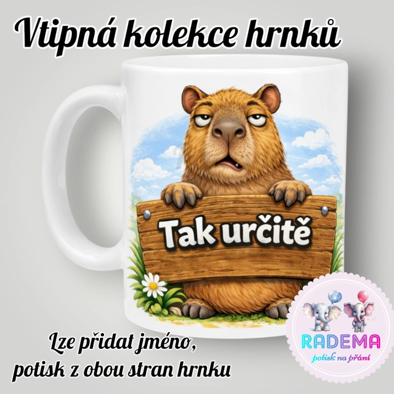 Hrnek vtípek - Kapybara